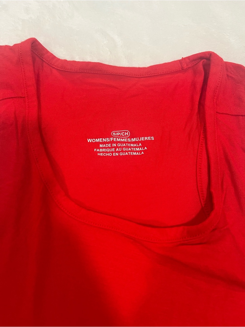 Vibrant Red Racerback Tank Top - Size Small - Picture 3 of 6